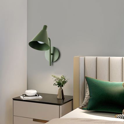 Brilagi - LED-seinävalaisin LUCERA LED/3W/230V vihreä