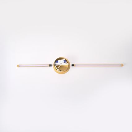 Brilagi - LED-seinävalaisin LUGO DUE LED/9W/230V tammi sisustus