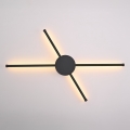 Brilagi - LED-seinävalaisin LUGO QUATTRO LED/16W/230V musta