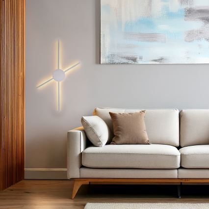 Brilagi - LED-seinävalaisin LUGO QUATTRO LED/16W/230V valkoinen