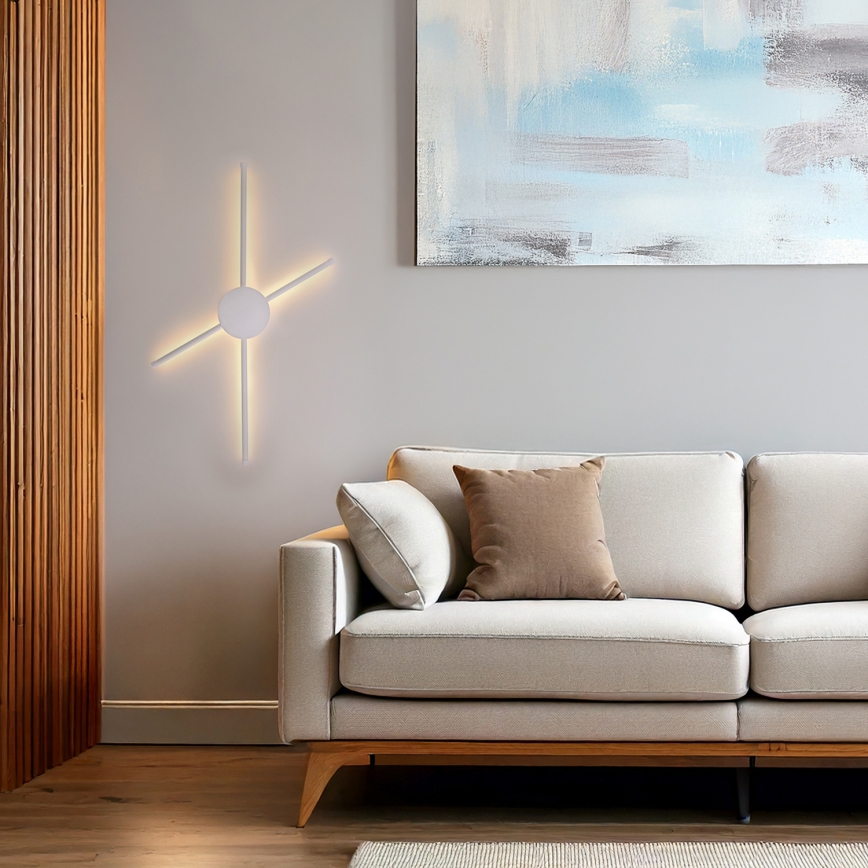 Brilagi - LED-seinävalaisin LUGO QUATTRO LED/16W/230V valkoinen
