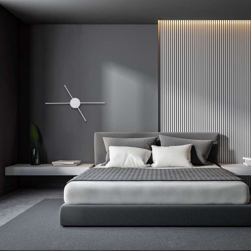 Brilagi - LED-seinävalaisin LUGO QUATTRO LED/16W/230V valkoinen