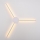 Brilagi - LED-seinävalaisin LUGO TRE LED/14W/230V valkoinen