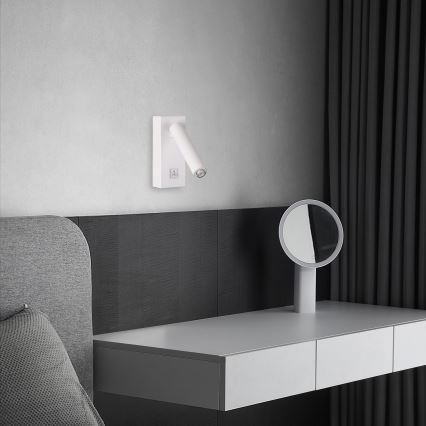 Brilagi - LED-seinävalaisin MAYA 1xG9/7W/230V valkoinen