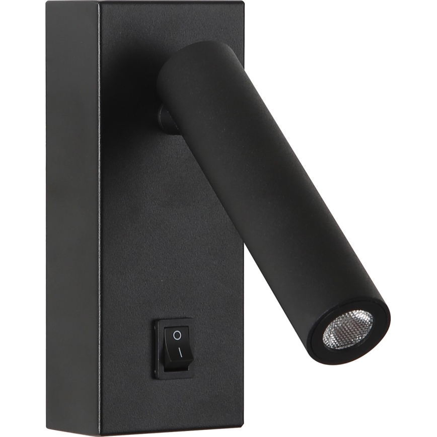 Brilagi - LED-seinävalaisin MAYA LED/3W/230V 4000K musta
