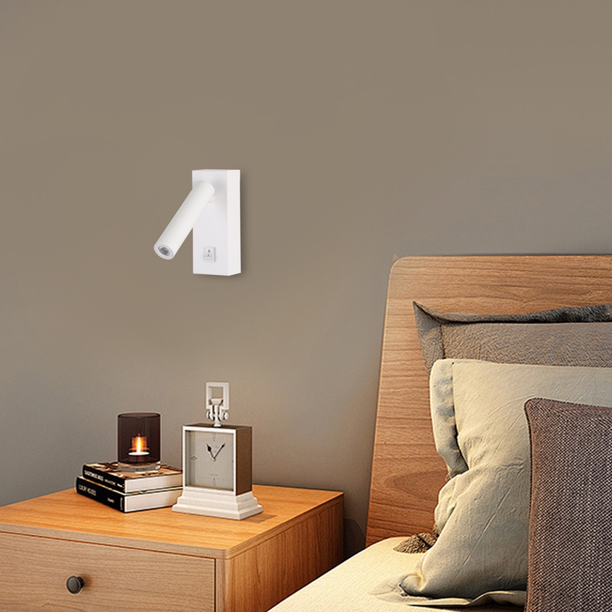Brilagi - LED-seinävalaisin MAYA LED/3W/230V 4000K valkoinen