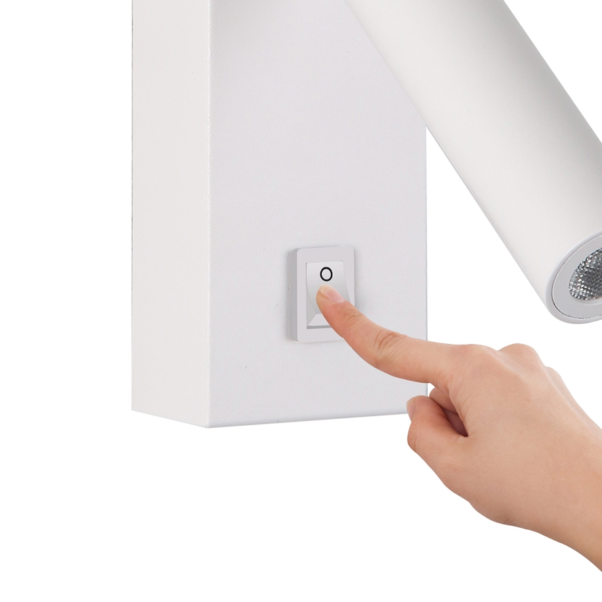 Brilagi - LED-seinävalaisin MAYA LED/3W/230V 4000K valkoinen