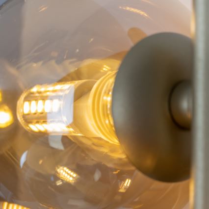 Brilagi - LED-seinävalaisin MILLA 3xG9/3W/230V kulta