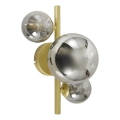 Brilagi - LED-seinävalaisin MILLA 3xG9/3W/230V kulta/savuinen