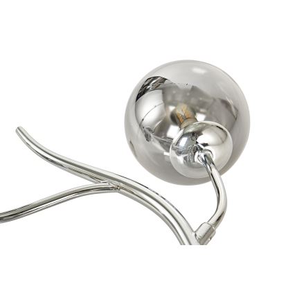 Brilagi - LED-seinävalaisin MISTEL 3xG9/3W/230V kiiltävä kromi/savuinen