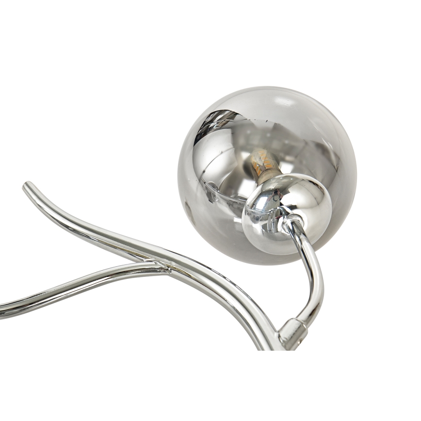 Brilagi - LED-seinävalaisin MISTEL 3xG9/3W/230V kiiltävä kromi/savuinen