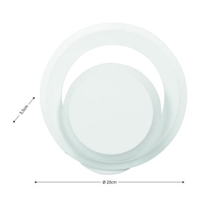Brilagi - LED-seinävalaisin MODERN MINI LED/22W/230V 3000/4000/6000K
