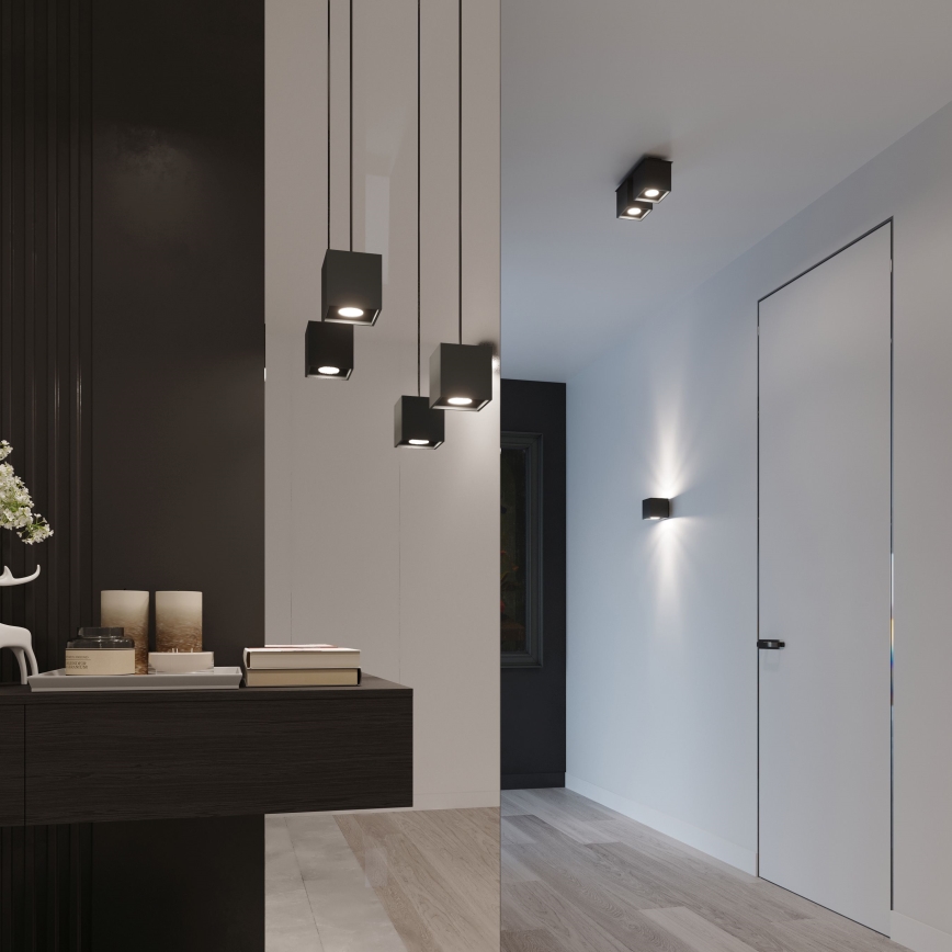 Brilagi -  LED-seinävalaisin MURO 1xG9/4W/230V musta