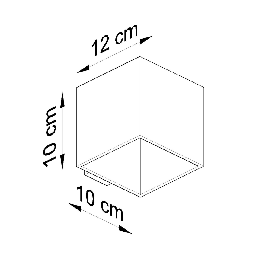 Brilagi -  LED-seinävalaisin MURO 1xG9/4W/230V musta