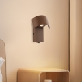 Brilagi - LED-seinävalaisin VASTO LED/3W/230V ruskea