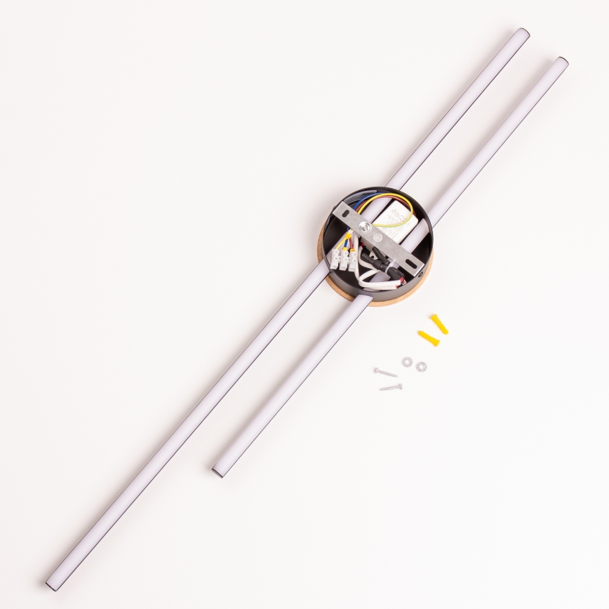 Brilagi - LED-seinävalaisin WOODY COLLINE LED/15W/230V 80 cm tammi