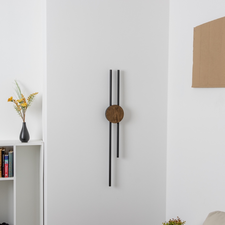 Brilagi - LED-seinävalaisin WOODY COLLINE LED/15W/230V 80 cm tammi