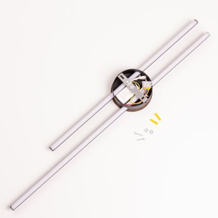 Brilagi - LED-seinävalaisin WOODY COLLINE LED/15W/230V 80 cm tammi