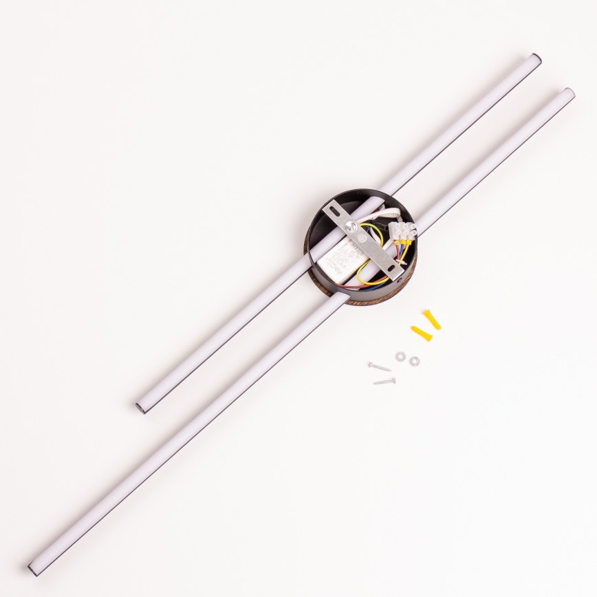 Brilagi - LED-seinävalaisin WOODY COLLINE LED/15W/230V 80 cm tammi