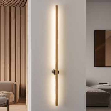 Brilagi - LED-seinävalaisin WOODY LINE LED/12W/230V 120 cm tammi