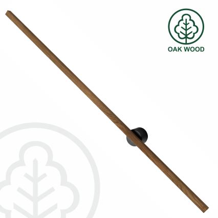Brilagi - LED-seinävalaisin WOODY LINE LED/12W/230V 120 cm tammi