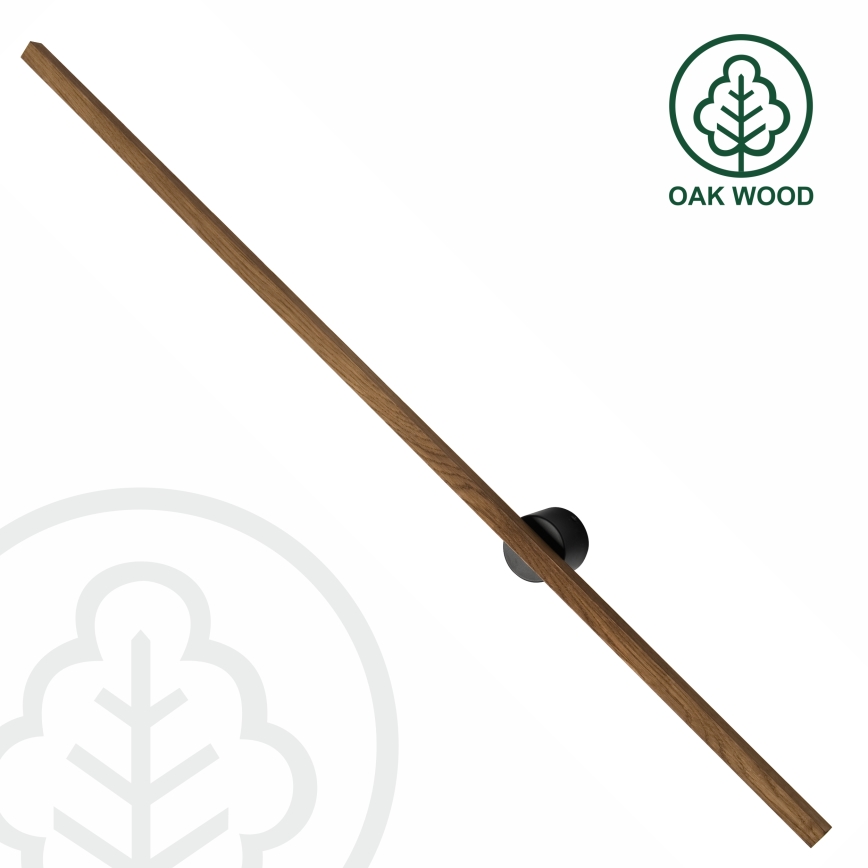 Brilagi - LED-seinävalaisin WOODY LINE LED/12W/230V 120 cm tammi