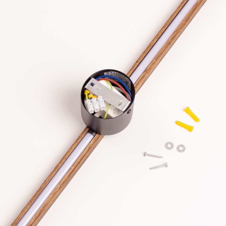Brilagi - LED-seinävalaisin WOODY LINE LED/12W/230V 120 cm tammi