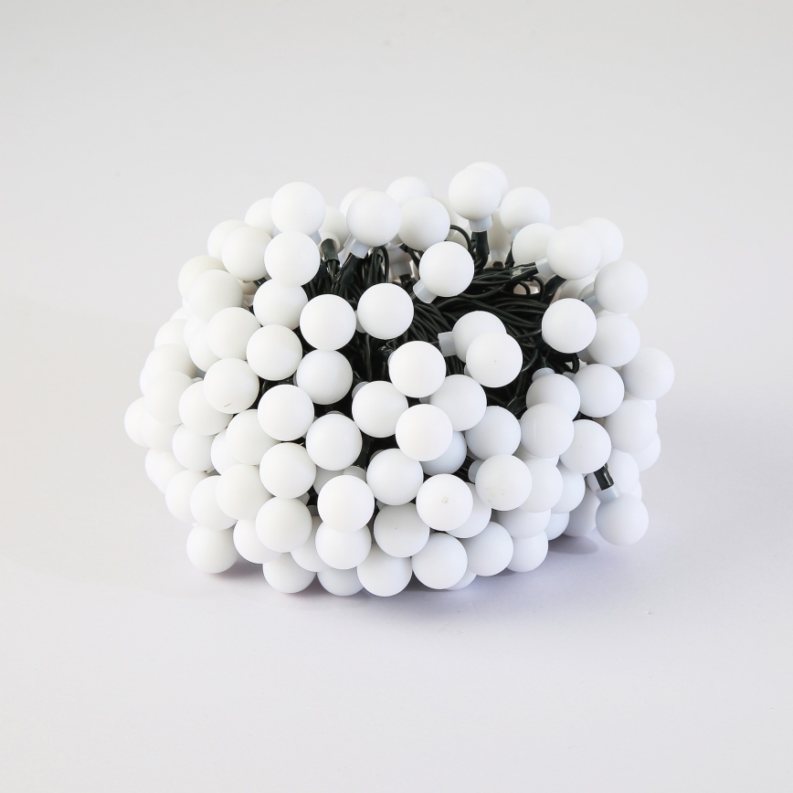 Brilagi - LED Solar koristeellinen ketju BUBBLE 200xLED/8 toiminnot 20m IP65 lämpimänvalkoinen