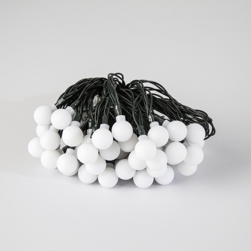 Brilagi - LED Solar koristeellinen ketju BUBBLE 50xLED/8 toiminnot 7m IP65 lämpimänvalkoinen 600 mAh