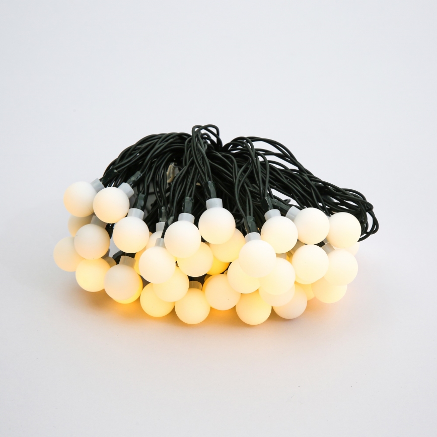 Brilagi - LED Solar koristeellinen ketju BUBBLE 50xLED/8 toiminnot 7m IP65 lämpimänvalkoinen 600 mAh