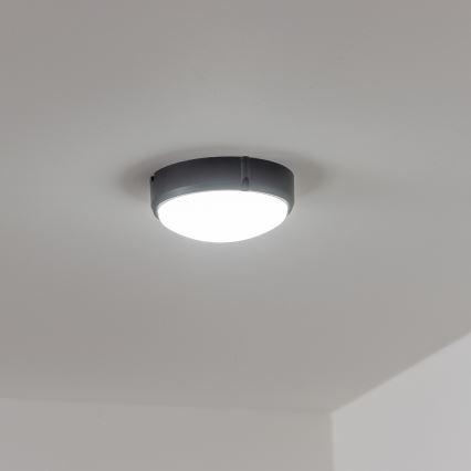 Brilagi - LED-teollisuuskattovalaisin SIMA LED/12W/230V IP65 musta