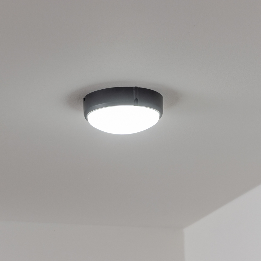 Brilagi - LED-teollisuuskattovalaisin SIMA LED/12W/230V IP65 musta