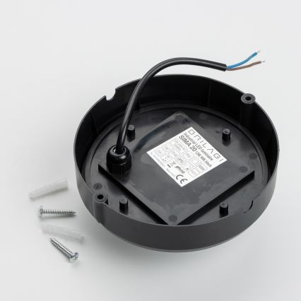 Brilagi - LED-teollisuuskattovalaisin SIMA LED/12W/230V IP65 musta