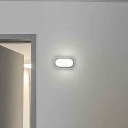 Brilagi - LED-teollisuuskattovalaisin SIMA LED/12W/230V IP65 musta