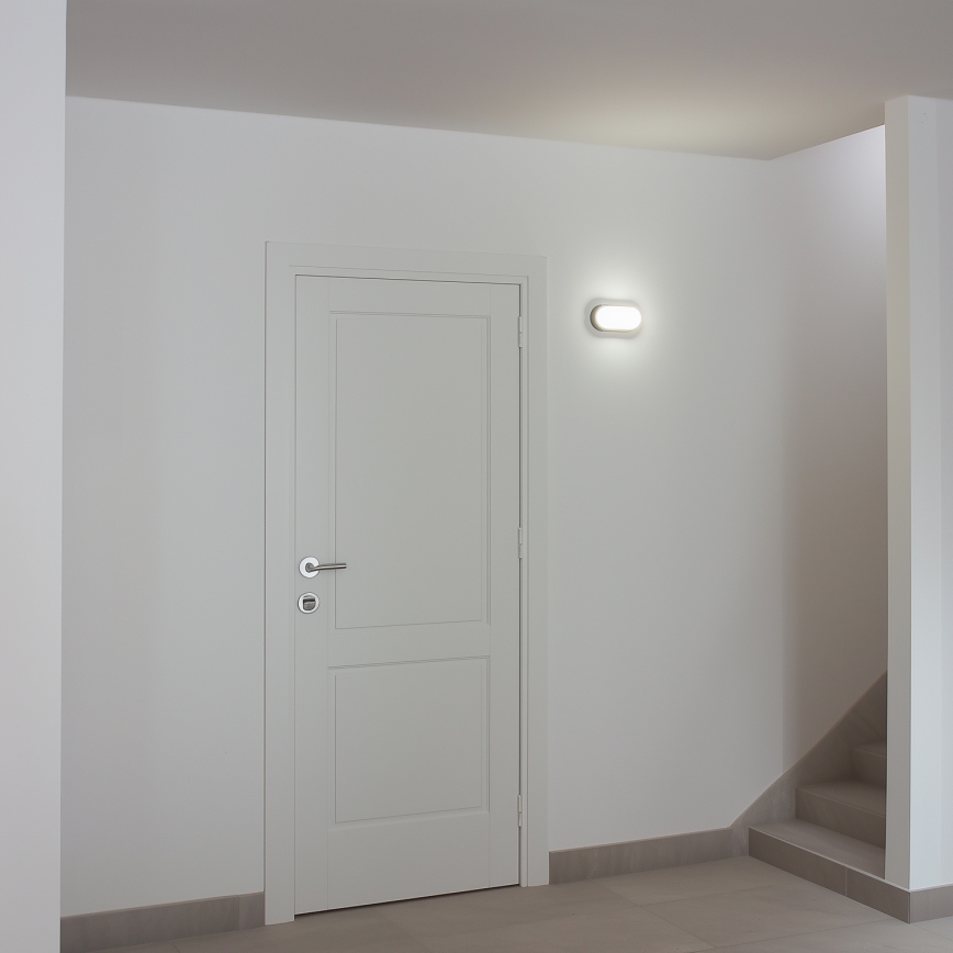 Brilagi - LED-teollisuuskattovalaisin SIMA LED/12W/230V IP65 musta