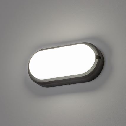 Brilagi - LED-teollisuuskattovalaisin SIMA LED/12W/230V IP65 musta