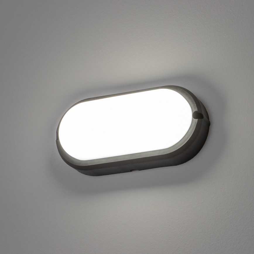 Brilagi - LED-teollisuuskattovalaisin SIMA LED/12W/230V IP65 musta