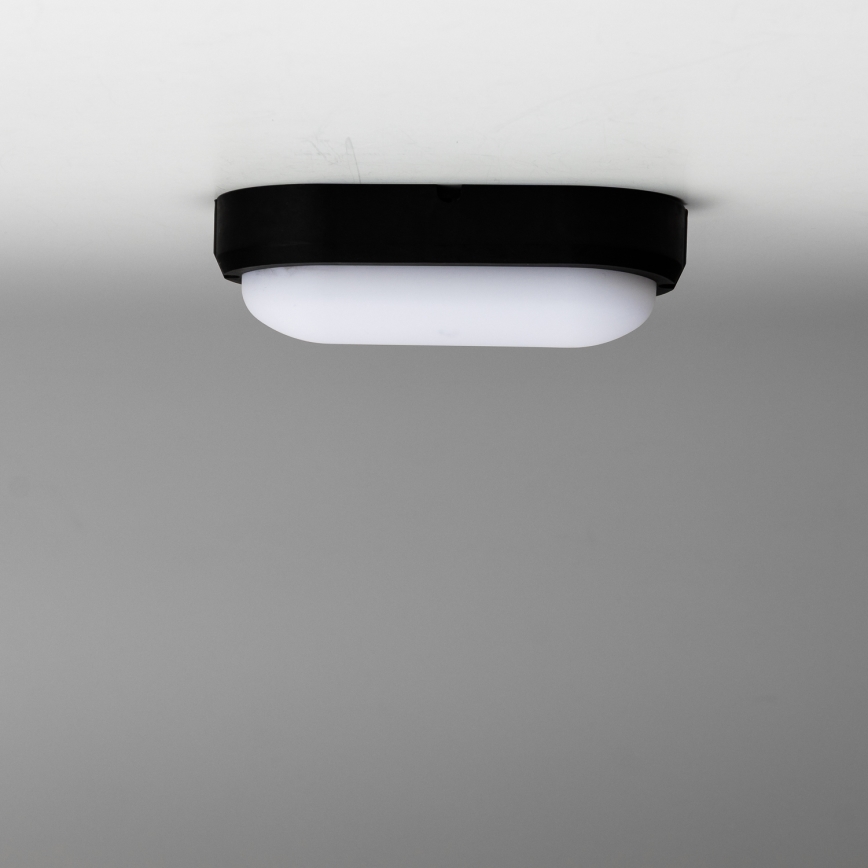 Brilagi - LED-teollisuuskattovalaisin SIMA LED/12W/230V IP65 musta