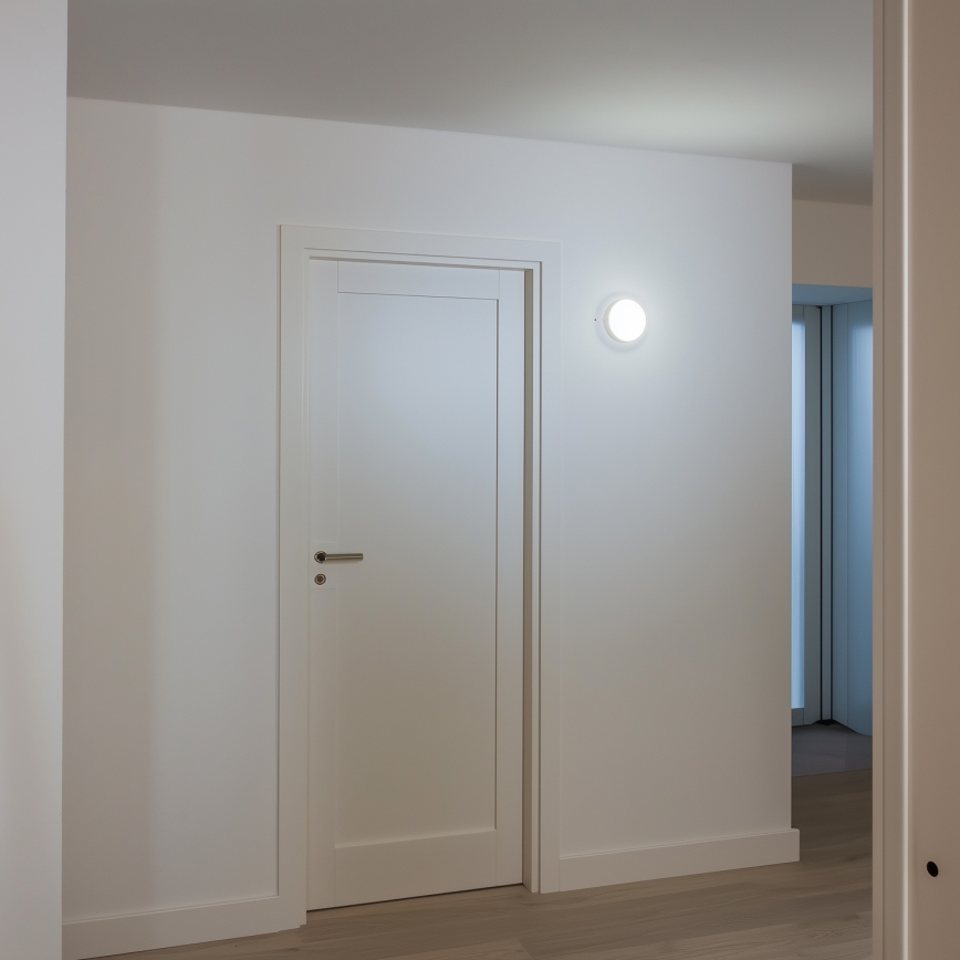 Brilagi - LED-teollisuuskattovalaisin SIMA LED/12W/230V IP65 valkoinen