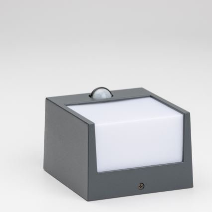 Brilagi - LED-ulkovaloseinävalaisin liiketunnistimella TERNI LED/12W/230V antrasiitti IP44