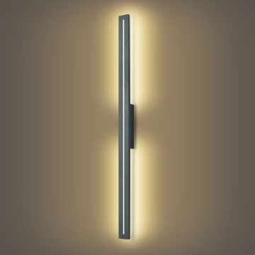 Brilagi - LED-ulko-seinävalaisin LINEO LED/24W/230V 3000K IP65 100 cm antrasiitti