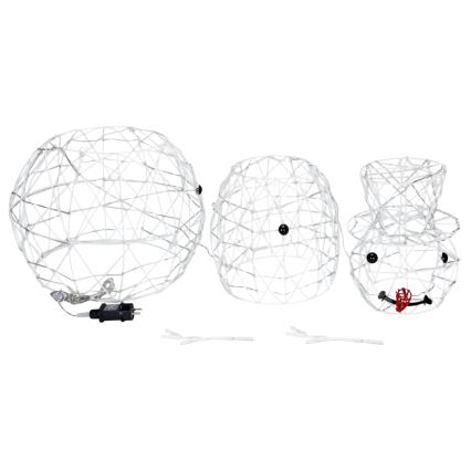 Brilagi - LED Ulkoinen joulukoriste 3,6W/31/230V 2700K 120 cm IP44 lumiukko
