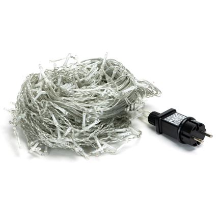 Brilagi - LED-ulkojouluketju 400xLED/8 toimintoa 23x0,6m IP44 lämmin valkoinen