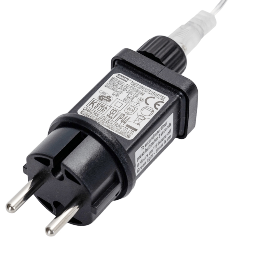 Brilagi - LED-ulkojouluketju 400xLED/8 toimintoa 23x0,6m IP44 lämmin valkoinen