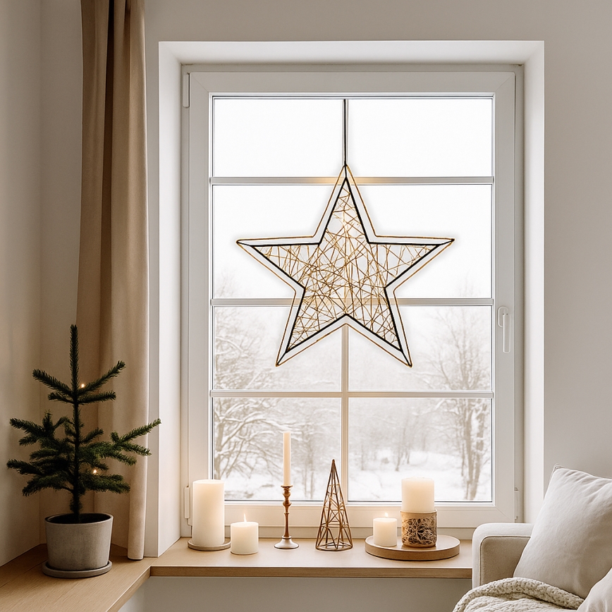 Brilagi - LED-ulkojoulukoriste LED/2,6W/230V IP44 tähti