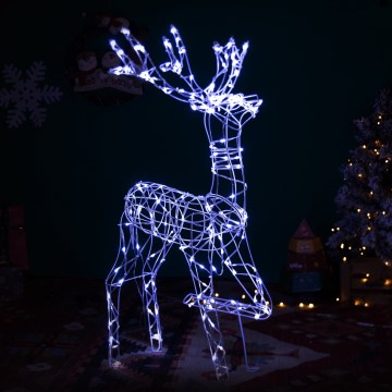 Brilagi - LED-ulkojoulukoriste LED/3,6W/31/230V 6500K 105 cm IP44 poro