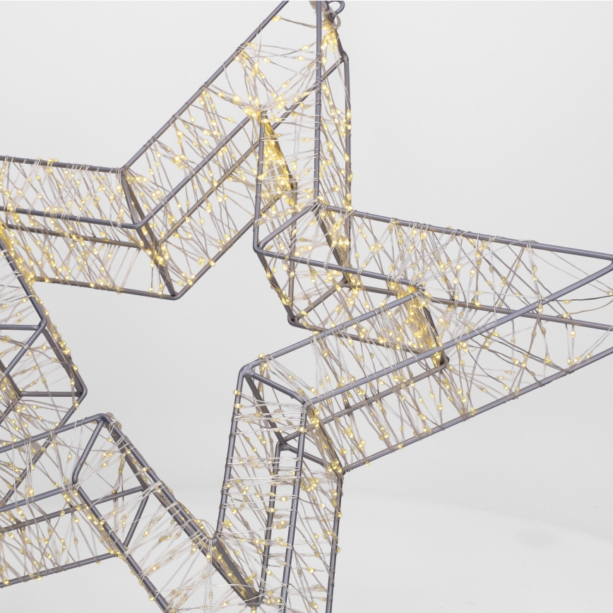 Brilagi - LED-ulkojoulukoriste LED/6W/230V IP44 50x48 cm tähti