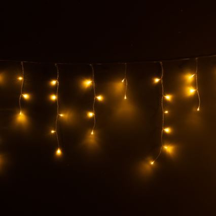 Brilagi - LED-ulkojouluvalosarja 200xLED/8 toimintoa 13m IP44 lämmin valkoinen jääpuikkovalot