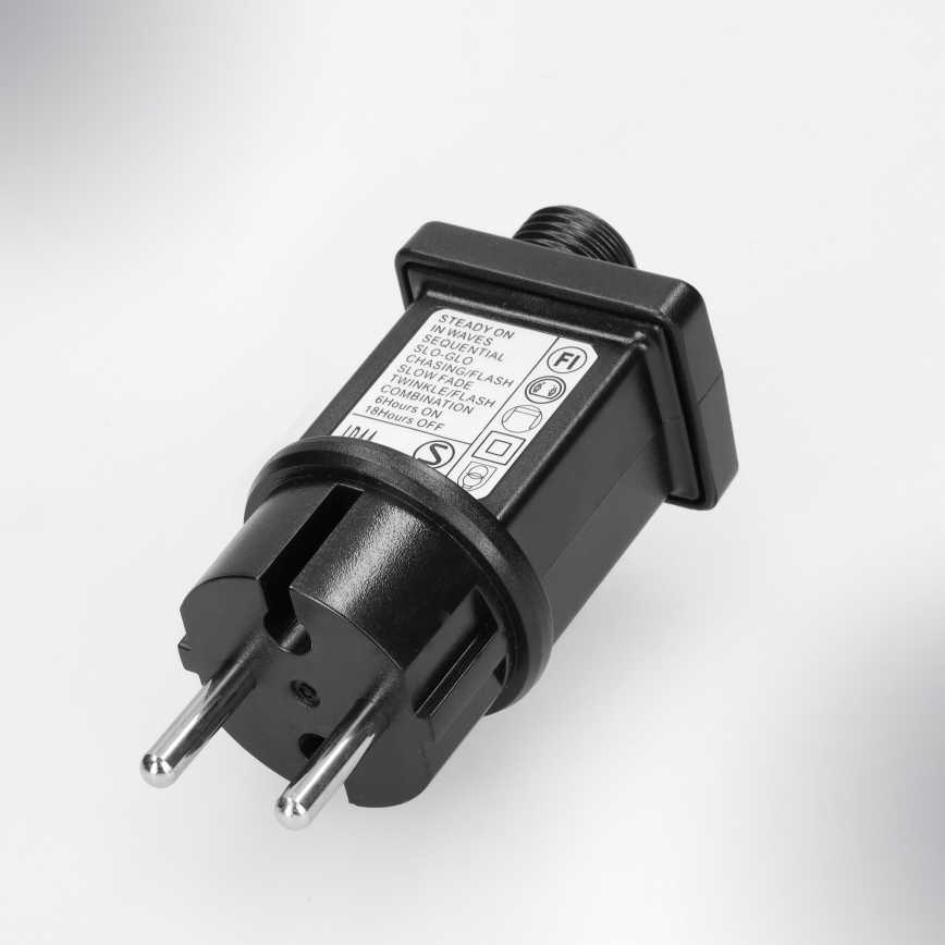 Brilagi - LED-ulkojouluvalosarja 200 LED/8 toimintoa 13 m IP44 kylmänvalkoinen jääpuikkovalot