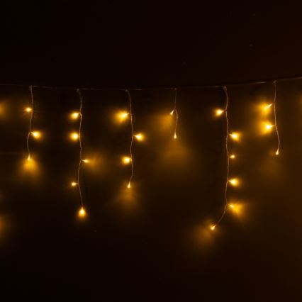 Brilagi - LED-ulkojouluvaloketju 400 LED / 8 toimintoa 23 m IP44 lämmin valkoinen